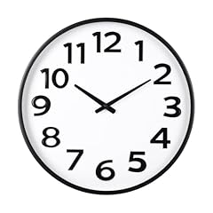 Crosstime 20 Inch Large Wall Clock Big 3 D Numbers Easy to Read, Battery Operated Silent Non Crosstime 20 Inch Large Wall Clock Big 3 D Numbers Easy to Read, Battery Operated Silent Non review