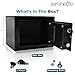 SereneLife Premium Steel Digital Safe Box - 9.1