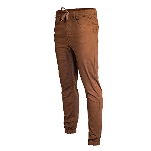 Minimal Apparel Men's Trendy Harem Twill Slim Fit Jogger Pants2