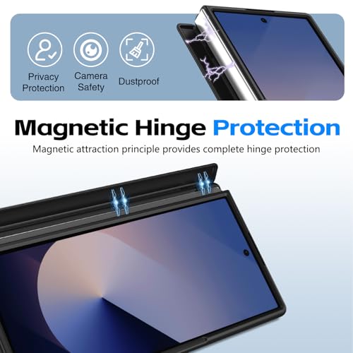 Coque avec béquille et emplacement S Pen pour Galaxy Z Fold5 gris - 6
