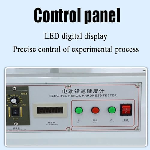 Adjustable Electric Pencil Hardness Tester for Paint & Coating 45° Angle, Precise Scratch Testing, for Surface Hardness Measurement
