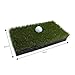 winying High-Density Turf Golf Indoor Rough Mat Simulator 3D Chipping Hitting Pad Premium Craft Spring Shock-Absorbing Fixed Base Green 35 * 18.5cm