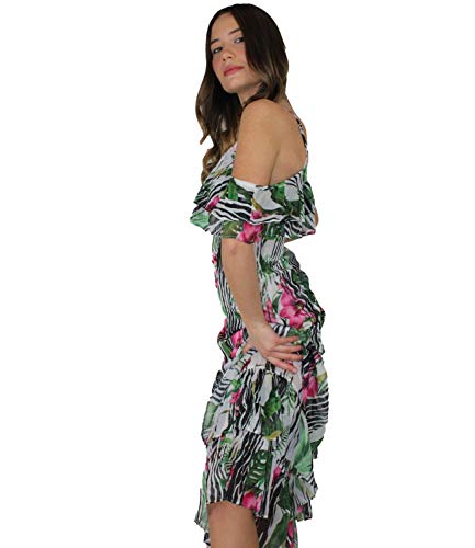 Guess Abito Donna Agathe Dress Multicolore