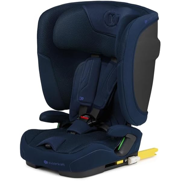 Kinderkraft FIX2GO детское автокресло i-Size, 76–150 см, ISOFIX, Top Tether, датчик Saferide, до примерно 12 лет, системы безопасности, высококачественные чехлы, детское автокресло, детское автокресло