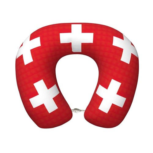 Almohada cervical de poliéster con funda negra