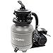 Produktbild Miganeo Sandfilteranlage Speed Clean Dynamic 7000 - Grau | Pumpenleistung 6.300 l/h | Filterleistung 4.500 l/h | Filteranlage für Pools bis 19.000 Liter | Stromsparende 250 Watt