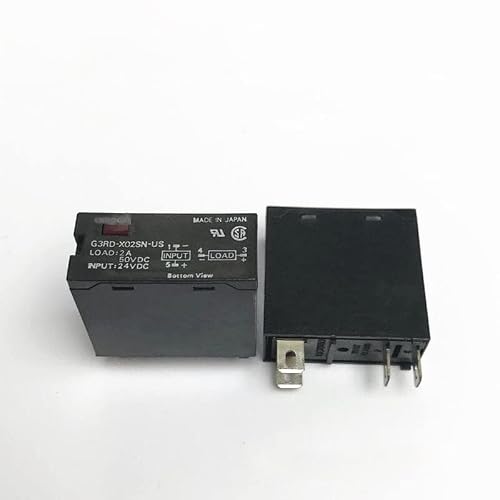 GVBAEPIEO Solid State 24V Relay G3RD-X02SN-US 24VDC G3RD-X02SN-US-24VDC G3RDX02SNUS DC24V 2A 4PIN(5PCS)