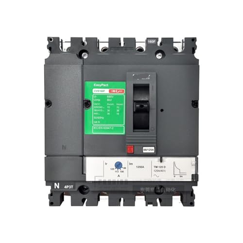 Disjoncteur CVS250F TM250D 3P3D Schneider tripolaire boîtier moulé pour réseau électrique
