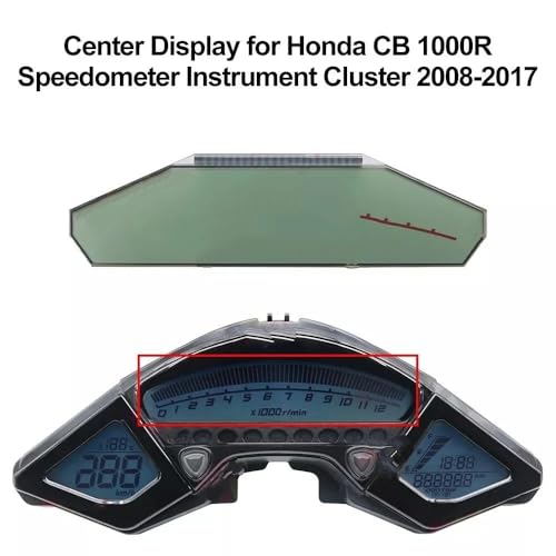 Pantalla táctil LCD central de repuesto para panel de Honda CB 1000R 3