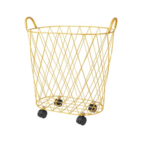 Panier à linge sale en fer élégant pour sublimer la décoration de votre salle de bain