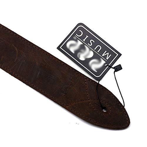 JTRHD Sangle d’épaule de Guitare Sangle de Guitare en Cuir 2″Bretères de Guitare réglable de Large Vintage Guitare rocheuse ajustée Guitare Acoustique/électrique/Basse - Les Beatles, Paul McCartney, John Lennon, RIngo Starr, George Harrison JTRHD Sangle d'épaule de Guitare Sangle de Guitare en Cuir 2"Bretères de Guitare réglable de Large Vintage Guitare rocheuse ajustée Guitare Acoustique/électrique/Basse – Image 4