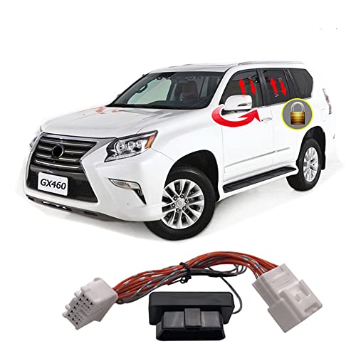 Forten Kingdom OBD Car Auto Window Lift Close Open Side Rearview Mirror Fold Unfold and Door Speed Lock Kit for Lexus GX 460 GX460 2020 2021 2022