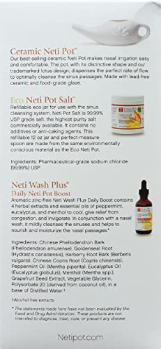 Image of Himalayan Chandra Neti Pot Complete Sinus Cleansing System Starter Kit