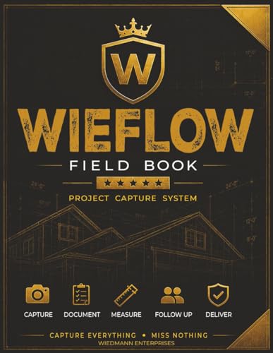 WIEFLOW FIELD BOOK: Premium Contractor Workflow & Project Tracking Journal image 2