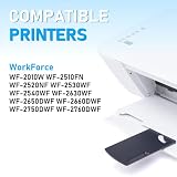 Tinnee Wkłady do drukarki 16XL kompatybilne z Epson 16 16XL kartridże Epson WF 2760 do Workforce WF-2630 WF-2760 WF-2750 WF-2660 WF-2650 WF-2540 WF-2510 WF-2530 WF-2010, 5 Czarny czarny