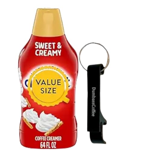 Dumbass Coffee International-Delight Liquid Coffee Creamer, 64 fl oz Bottle