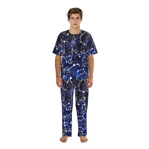 Vêtements de détente pour hommes phosphorescents design décontracté avec cordon et poches
