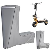 Electric Scooter Cover, 1680D Heavy Duty Waterproof and Dustproof Oxford Cloth, UV Resistant & Anti-Scratch, Includes Storage Pouch, A Better Fitting Electric Scooter Cover (Gray, 54x8x52 inch)