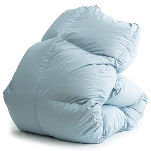 羽毛掛け布団 150cm×210cm 日本製ダウン1.4kg 日本アフター 日本製 羽毛布団 シングル 150×210cm 立体キルト ホワイトダック