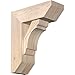 Ekena Millwork BKT0806X20X24OLY06SDF Olympic Slat Smooth Bracket w/Offset Brace, Douglas Fir