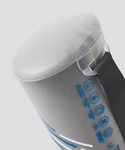 Miniatura 7 de Hydrapak SkyFlask IT - Botella de agua plegable aislada de mano para correr de 16.9 fl oz (16 onzas), correa de mano ajustable, tapa a prueba de