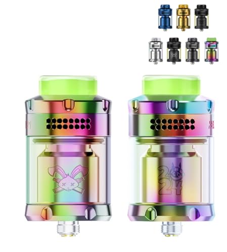 y2024 EditionzHellvape Dead Rabbit 3 RTA Ag}CU[ Atomizer 5.5ml 2024GfBV wxCv fbhrbg3 dq^oR Vape xCv (Rainbow)
