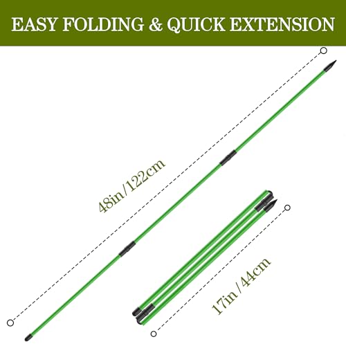 Seticek 2-Pack Golf Alignment Sticks