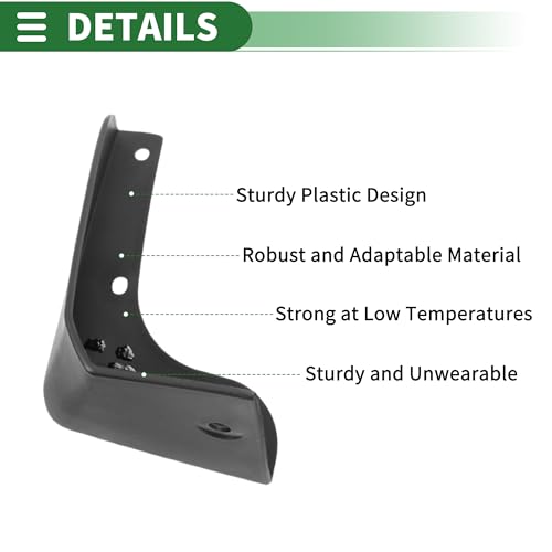 Image of Motoforti Mud Flaps Splash Guards Mud Guards for Nissan Teana 2013-2018 W /Mount Accessories