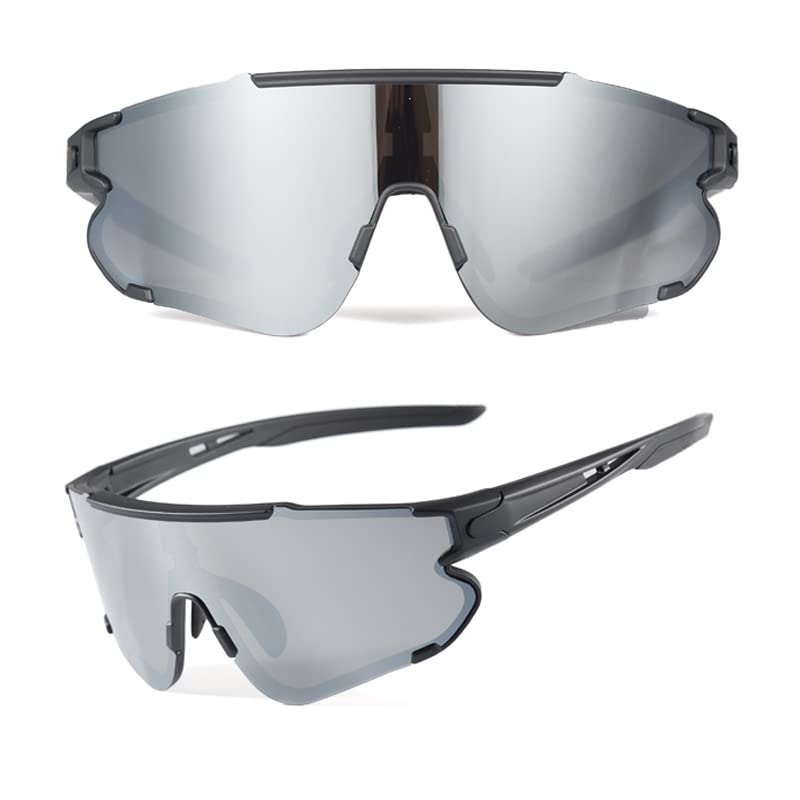 Round CubePolarized Sports Sunglasses for Men Bike Cycling Glasses UV400 Protection Grade Comfort Light Weight MTB Glasses