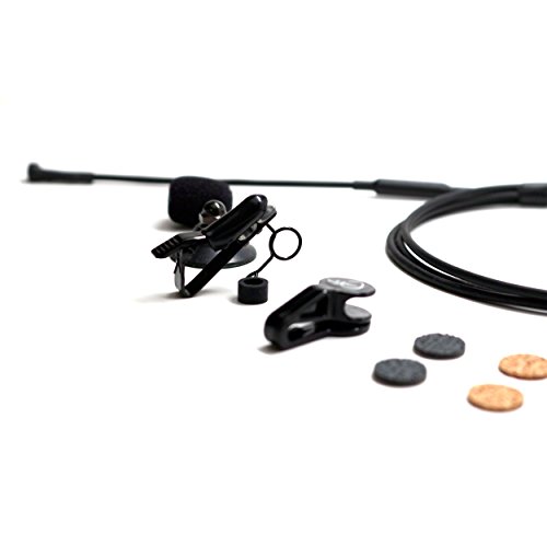 Myers Pickups The Feather Western Concert Flute Microphone System With Flexible Micro-Gooseneck #TOP3