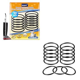KEEPOW 13-Pack Vacuum Belts – Round Belt Replacement For Sanitaire & Eureka Upright Vacuums (Part #30563B/A) - View #6