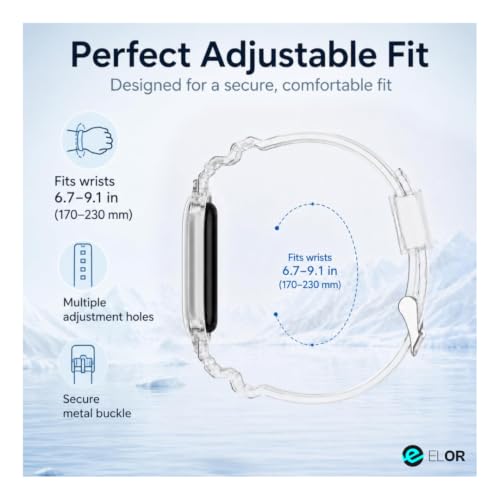Image of ELOR Replacement Strap /Band compatible with Google Fitbit Air