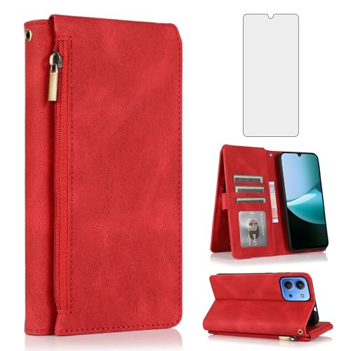 Coque Redmi 15C 4G Asuwish rouge protège efficacement votre smartphone