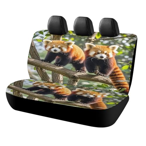 Funda para asiento trasero Red Pandas: adiós a arañazos y manchas en tu coche o SUV universal