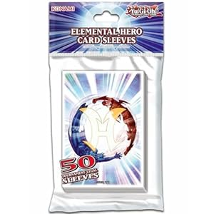 Konami Yu-Gi-Oh! Elemental Hero Kartenhüllen (50er-Pack)