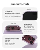 MOFT MOVAS Rahmen Hülle für iPhone 18 Pro Max für MagSafe, Ultra Dünner und Ultra Schutz - TPU-Eck Schutz mit Weiches Veganes Leder，0.75 mm (0.03 in) Slim（Navy Blue + Faded Jeans） – Ansicht 4