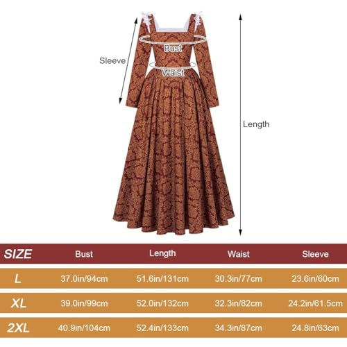 Robe médiévale de qualité supérieure avec finitions Renaissance - 8
