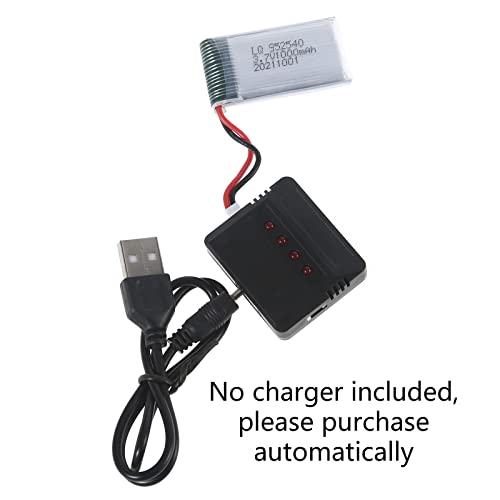 Upgraded 3.7V 1000Mah 25C Li-Po Battery 952540 For Syma X5 X5C X5C-1 X5S X5Sw X5Sc V931 H5C Cx-30 Quadcopter Spare Parts Li-Po Battery Charger 3.7V 1000Mah Cord Tester Rc Quadcopter Drones Spare Parts #TOP6