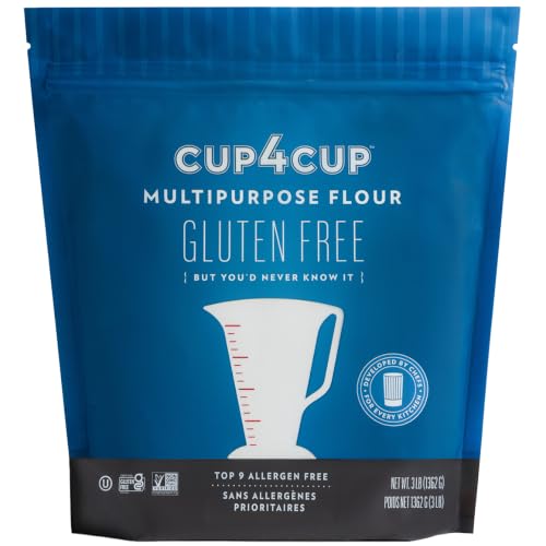Cup4Cup Multipurpose Flour, 3 Pounds, Certified Gluten Free,...