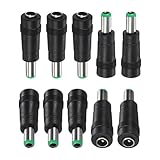 [Utilisation Polyvalente] - L'adaptateur DC est adapté pour les laptops, trail cameras, panneaux solaires, RVs et autres appareils de charge. Fournit un convertisseur et une transmission de courant stable.