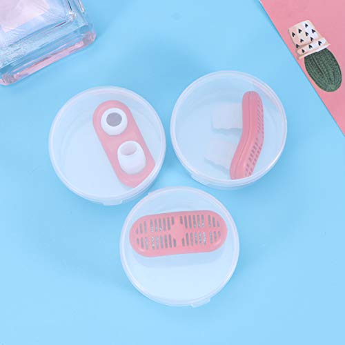 Heallily 3 Pcs Dispositivos Anti Ronco Nariz Aberturas Nariz Aberturas Plugues Parar Ronco Mudo Dila