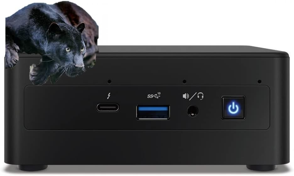 Intel NUC NUC11PAHi7 Mini PC, Four-Core i7, NVMe SSD, 32GB RAM, 1TB NVMe, WiFi 6, BT 5.0, Thunderbolt 3, 8K Support, Quadruple Monitor Capable - The Ultimate HTPC Solution for High-Performance!