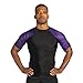 Sanabul Essential Short Sleeve Rash Guard MMA BJJ Wrestling Grappling Jiu Jitsu - Purple, XX-Large