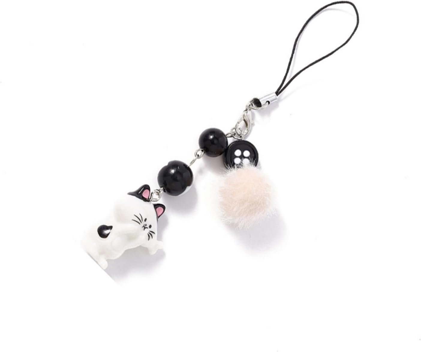 Minimalist Charm Keychain, Portable