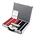 266Pcs Plastic Outer Ring Optician Tool Optometry Box Spectacle Equipment Trial Lens Case Glasses Insert Box Triopter Frame for Vision Test in Eye Hospital(Color:Black,Size:266pcs)