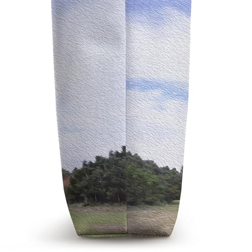 Bolso tipo tote con pintura del faro Cape Hatteras miniatura 2