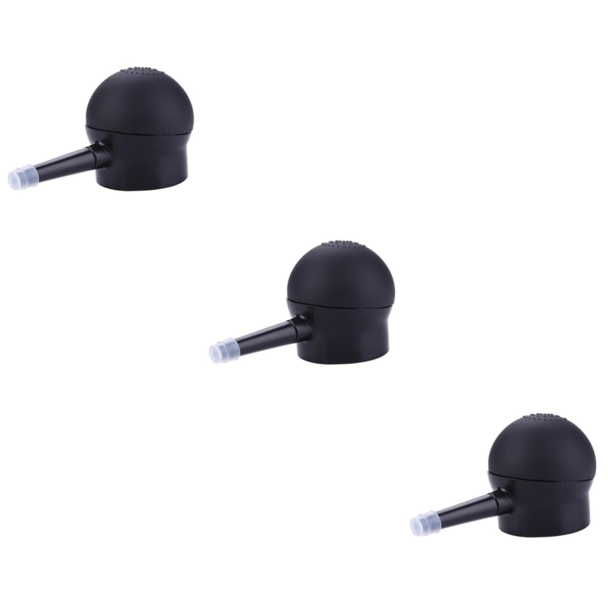 Outanaya 3 Pcs Hair Fiber Atomizer Spray Salon Spray Applicator for Barber Shop Nozzle Easy Use