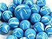 Big Game Toys~25 Glass Marbles AIR Blue/White Swirl Classic Style Game Pack (24 Player, 1 Shooter) Decor/Vase Filler/Aquarium