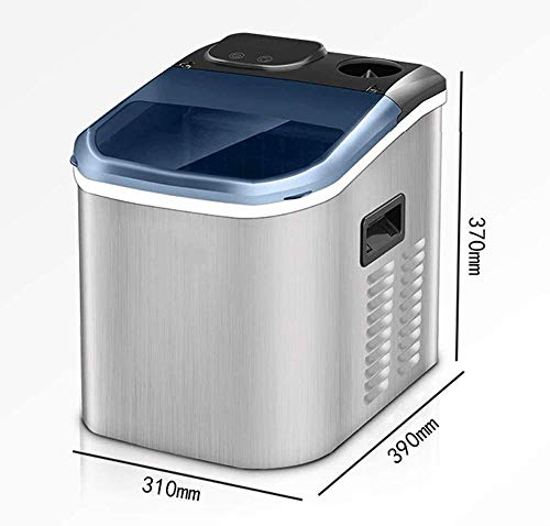 MHGD Eismaschine mit automatischer Wasseraufnahme, tragbare Edelstahl-Arbeitsplatte Macht elektrische Eismaschine, 55… – Bild 8