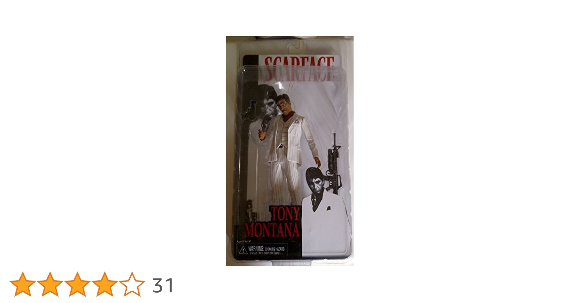 スカーフェイス/ トニー・モンタナ アクションフィギュア/ブルー スーツ Scarface / Tony Montana Action Figure 7inch Assortment 2